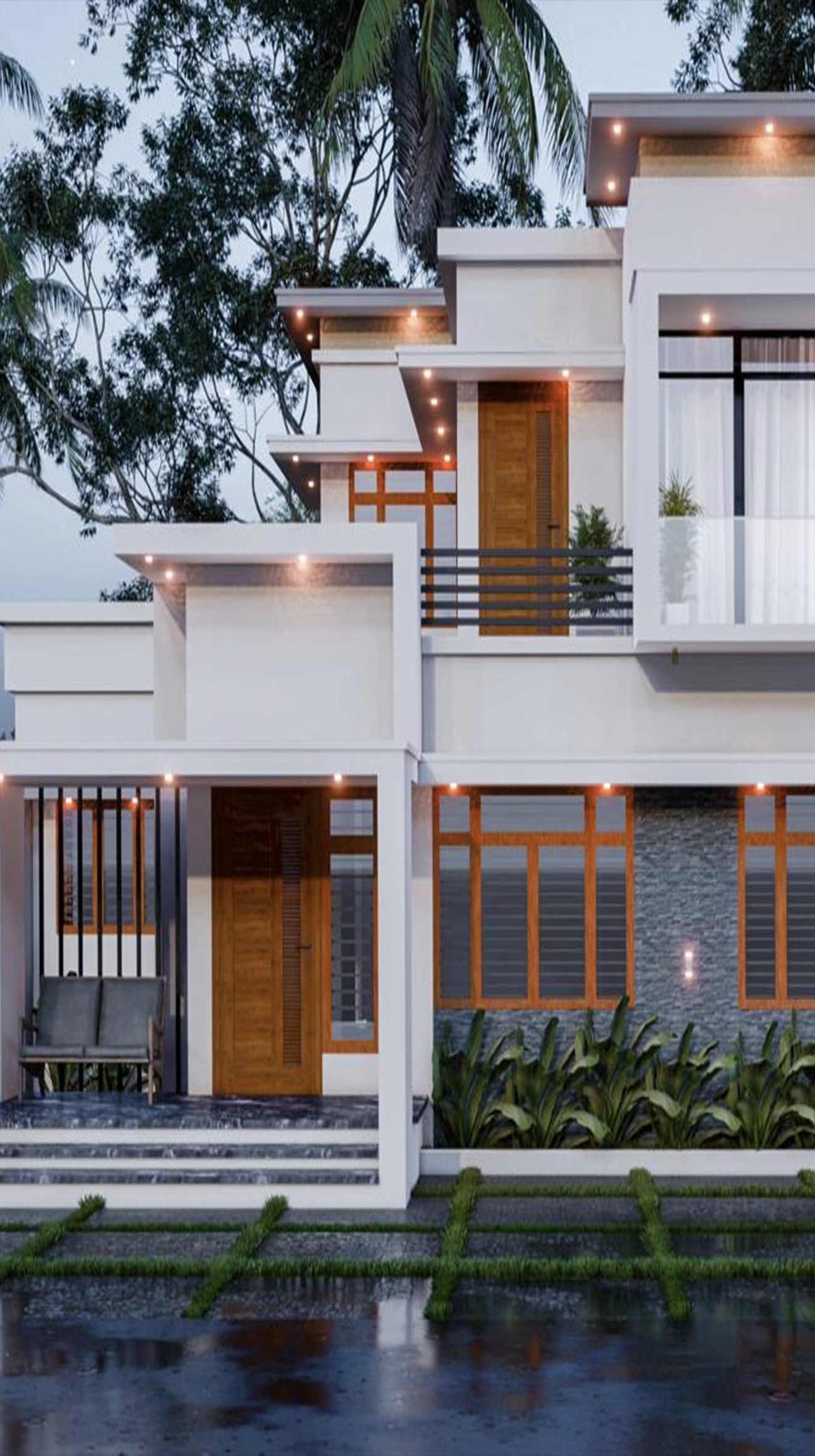 Beautiful 2,300 Sq Ft Home in Pandalam